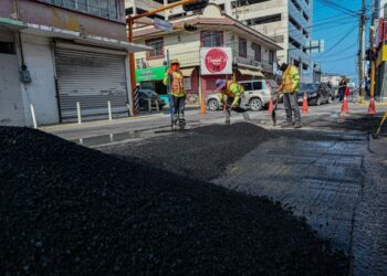 Plan Emergente de Bacheo supera los 15 mil m2 de asfalto rehabilitado en Victoria