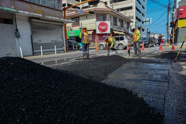 Plan Emergente de Bacheo supera los 15 mil m2 de asfalto rehabilitado en Victoria