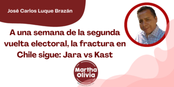 Por José Carlos Luque Brazán | A una semana de la segunda vuelta electoral, la fractura en Chile sigue: Jara vs Kast