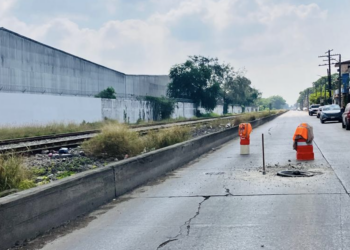 Reconoce Comapa que sur de Tamaulipas enfrenta su peor crisis de socavones. Foto de Tania Villanueva/marthaolivia.com.mx