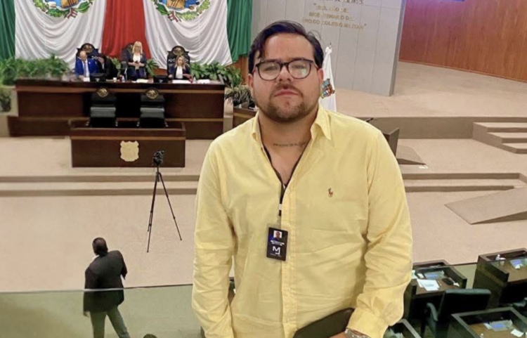 Reportan desaparición del periodista Baruch Alejandro Loya Morales en Reynosa. Foto de Facebook