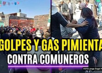 Aprueban Cablebús a puerta cerrada, reprimen a comuneros en Milpa Alta