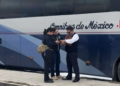 Asaltan autobús que viajaba rumbo a Matamoros en carretera Querétaro–San Luis Potosí. Foto de Facebook Noticentro MX