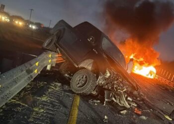 Al menos cuatro muertos por choque en la Matamoros-Reynosa. Foto de Facebook