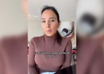 Mujer denuncia violencia por parte de su pareja en Reynosa. Foto tomada de video