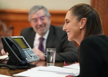 Sheinbaum confirma llamada con Trump. Foto de X Claudia Sheinbaum