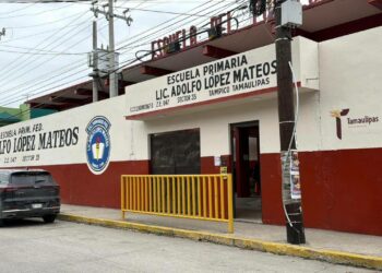 Escuelas casi vacías en Tamaulipas por frente frío. Foto de Facebook Cabello Noticas