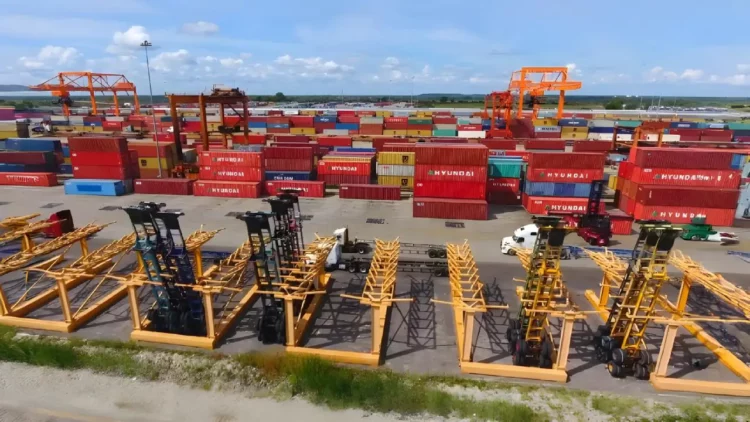 Iniciará primera etapa de construcción de puerto seco en Tamaulipas. Foto de Industrial Maps/ Ilustrativa