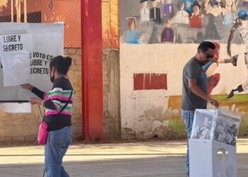Elecciones para la revocación de mandado para el ejecutivo de Oaxaca con apenas el 29.92 por ciento de la participación ciudadana. Foto de Juana García