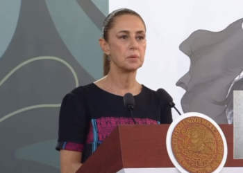 Vamos a estrechar comunicación con EE.UU. en materia de seguridad: Sheinbaum. Foto tomada de video