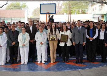 Reconocen a alcaldesa Carmen Lilia Canturosas como miembro honorífico de la Factultad de Enfermería; respalda su liderazgo en favor de la educación