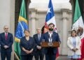 Boric confirma inscripción de Bachelet para dirigir la ONU con apoyo de Brasil y México. Foto de X Gabriel Boric
