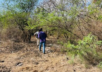 Buscan a familia reportada como desaparecida y encuentran dos cuerpos. Foto Cortesía Pobladores de Santa Rosa