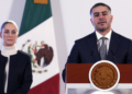 García Harfuch está en Sinaloa para revisar estrategia de seguridad. Foto de Presidencia de México