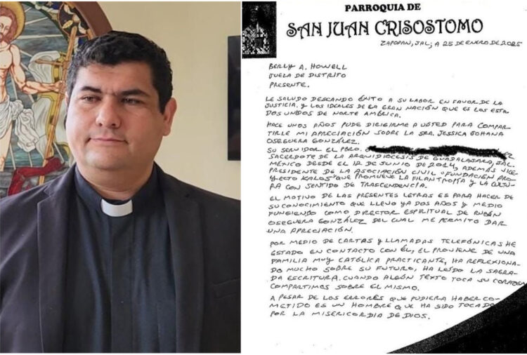 Confirma Arzobispado que el padre Lolo apoyó a hijos de El Mencho