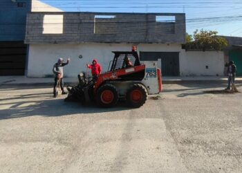 Retoma Municipio trabajos de rehabilitación de vialidades