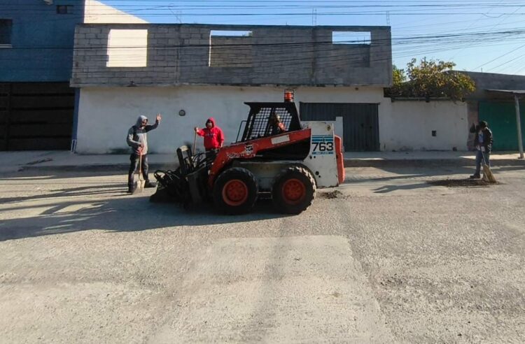 Retoma Municipio trabajos de rehabilitación de vialidades