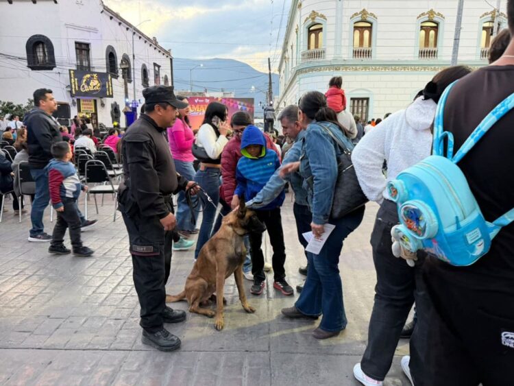 Convive Guardia Estatal con familias victorenses