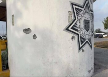 Balean Tránsito en Matamoros después de balaceras y bloqueos. Foto de Facebook El Navegante Noticias