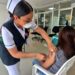 IMSS Tamaulipas aplica más de 27 mil dosis contra el sarampión en jornada intensiva de vacunación. Foto de IMSS Tamaulipas