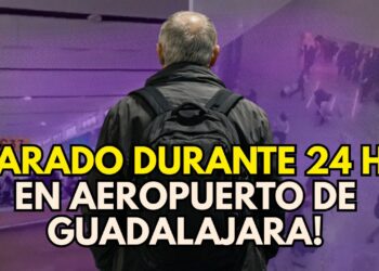 500 pasajeros estuvieron inmovilizados en aeropuerto de Guadalajara; desmienten avión incendiado