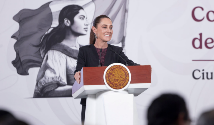 "No necesitábamos ser invitados": Sheinbaum destaca acuerdo con EE.UU. ante Escudo de las Américas. Foto de Presidencia