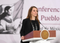"FIFA no canceló reservaciones, solo las liberó", asegura Gabriela Cuevas. Foto de Presidencia de México