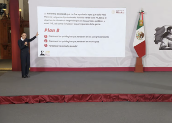 Plan B de la reforma electoral va por reducción de gastos de Congresos locales, regidores y Senado. Foto tomada de video