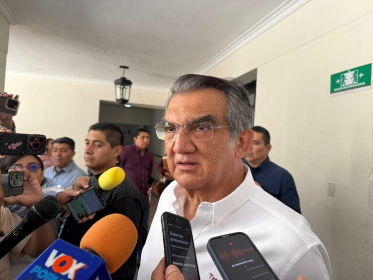 Expondremos a los verdaderos huachicoleros: Américo Villarreal celebra operativos. Foto de Josué Escamilla