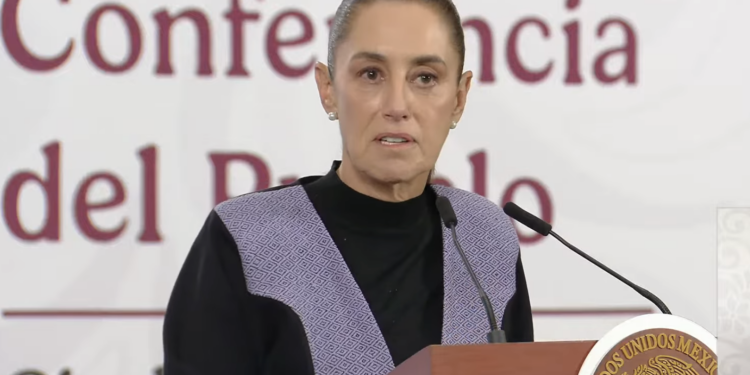 "Malo para el país" aprobación del Plan B con revocación en el 28, asegura Sheinbaum. Foto tomada de video