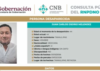 Buscan a funcionario desaparecido en Reynosa. Foto de Web