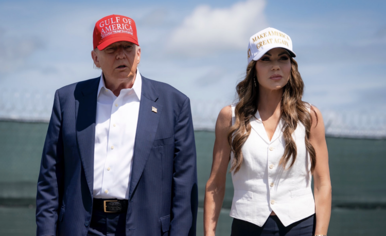 Trump saca a Noem del Departamento de Seguridad Nacional. Foto de X Kristi Noem