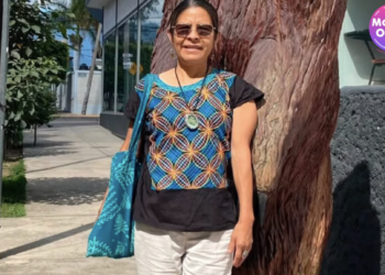 Activistas, organizaciones y colectivas condenan el asesinato de la maestra Reina García del pueblo Ayuujk, en Oaxaca. Foto tomada de video