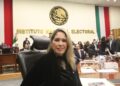 Reconoce Frida Denisse Gómez Puga tensiones por autonomía en el INE. Foto de Josué Escamilla