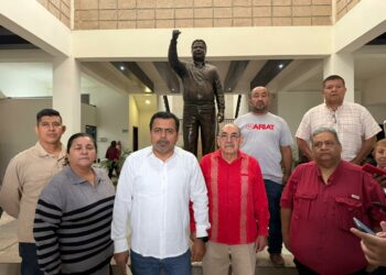 Denuncian que mil eventuales de Salud en Tamaulipas reciben menos del salario mínimo. Foto de Josué Escamilla