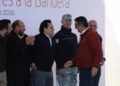 Retoma actividades Humberto Prieto en ceremonia cívica junto al gobernador de Tamaulipas. Foto Cortesía