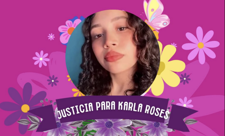 Abren juicio oral por feminicidio de Karla Roses en Altamira. Foto de Colectiva Mujer Manglar