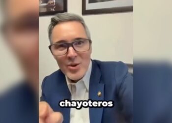 Regañan a JR, senador tamaulipeco. Foto tomada de video