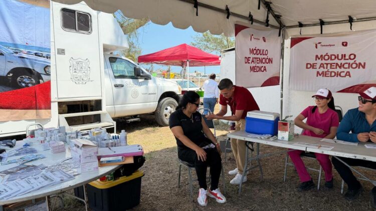 Tamaulipas continúa sin casos confirmados de sarampión ; aplican más de 500 mil vacunas. Foto de Salud Tamaulipas