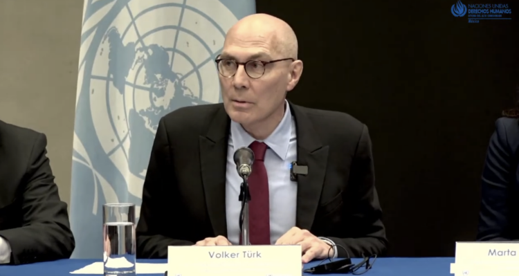 Alto Comisionado de la ONU llama a implementar protocolo para crímenes contra defensores en México. Foto tomada de video