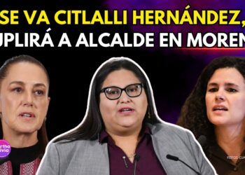 Citlalli Hernández renuncia a la Secretaría de las Mujeres para irse a Morena, ¿suplirá a Alcalde?
